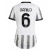 Cheap Juventus Danilo #6 Home Football Shirt Women 2022-23 Short Sleeve